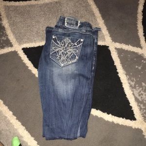 Size 7 boot cut way jeans